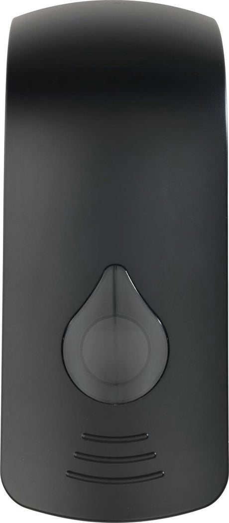 Wenko distributeur de savon désinfectant ranera l - 750ml plastique noir mat - mural - pompe à savon