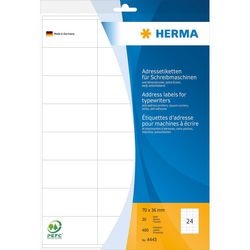 Étiquettes d'adresse Herma 4443