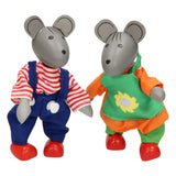 Poupées souris Goki + vêtements