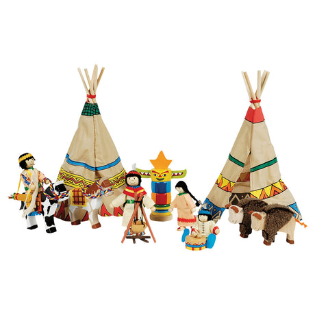 Camp indien Goki, 14 parties
