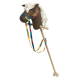 Cheval de loisir en bois Goki marron