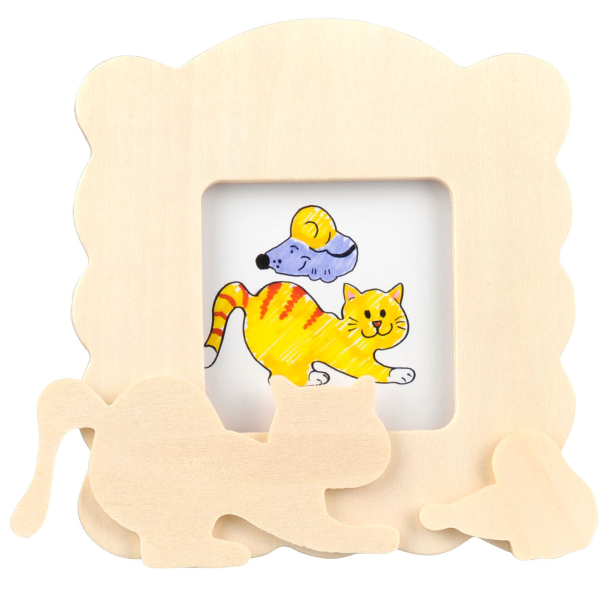 Goki colorie ton propre cadre photo en bois
