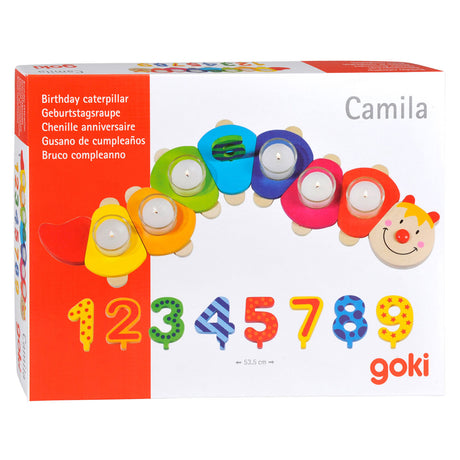 Chenille d'anniversaire Goki