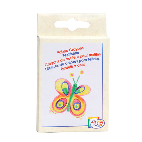 Craie textile Goki (cire). 9 cm. 8 colors. 3+