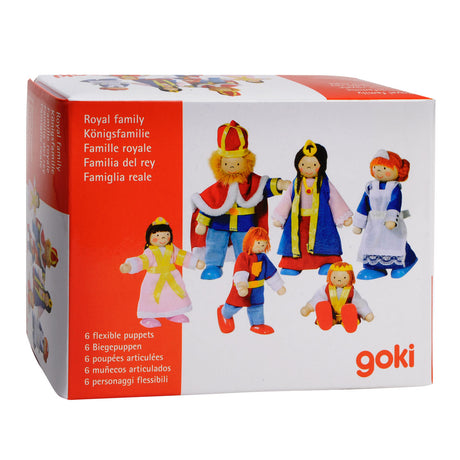 Goki Poppenhuis Dolls Royal Family