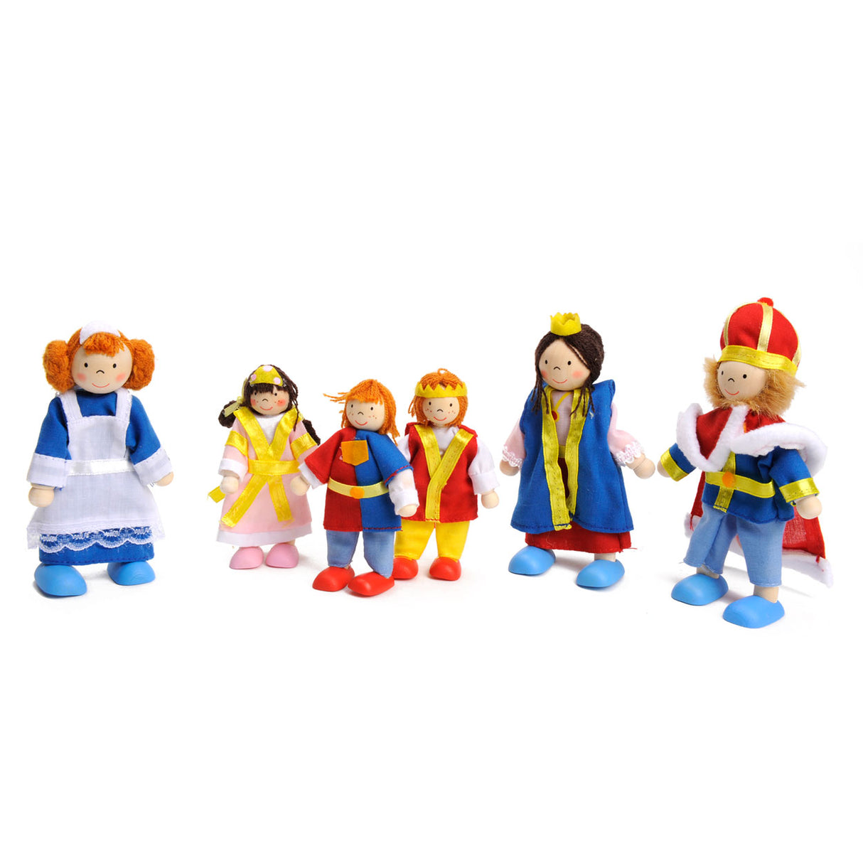 Goki Poppenhuis Dolls Royal Family