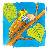 Puzzle Goki : papillon 20x20x1,5cm, 4 couches, 44 pièces, bois, 3+