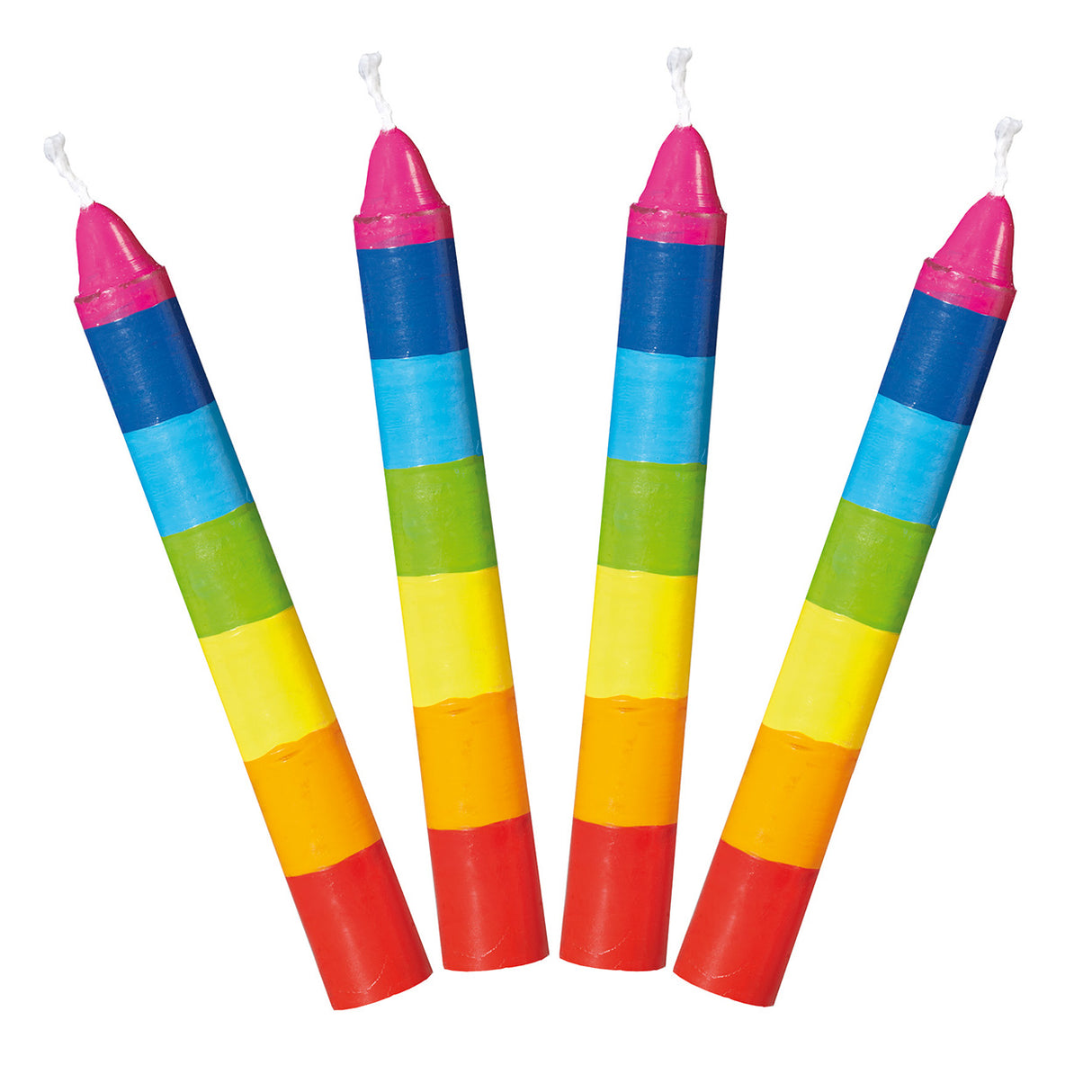 Goki Candles Rainbow, 10.