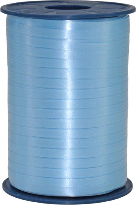 Ruban à friser Globos 5mm - 500m bleu clair