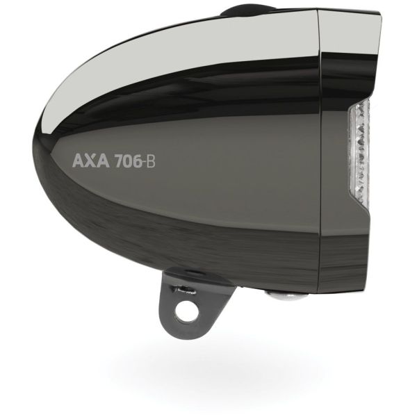 Phare Axa 706 batterie chrome foncé