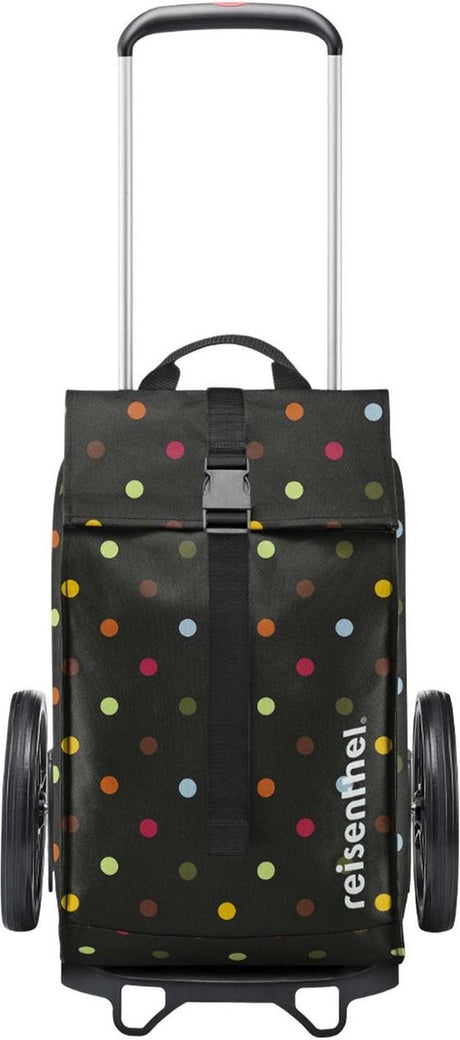 Chariot libre-service Reisenthel city cruiser - 40l - à pois noir
