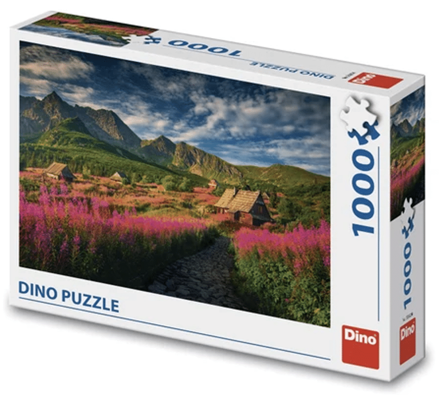 Puzzle dinosaure Dinotoys de la vallée de Gasienica - 1000 pièces
