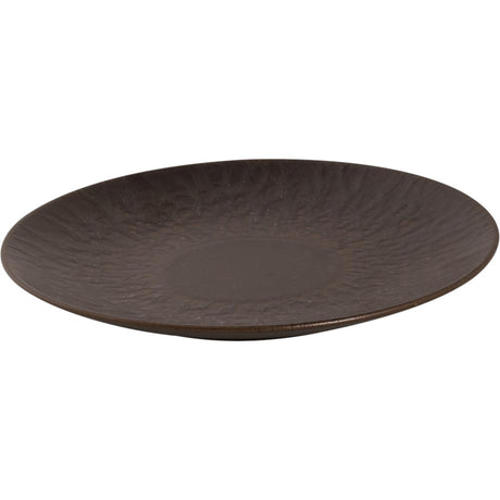 Palmer assiette ruston 21cm coupé marron 6 pièces