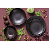 Palmer bol ruston 17cm coupé marron 6 pcs