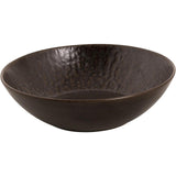 Palmer bol ruston 17cm coupé marron 6 pcs