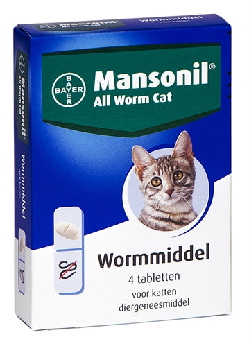 Mansonil Cat All Worm tablety