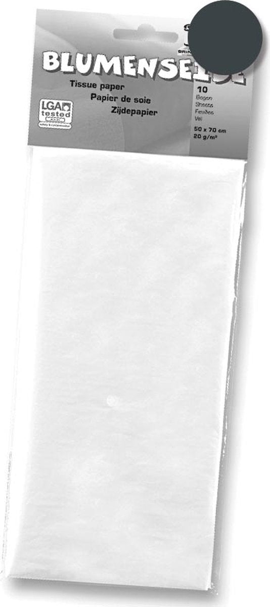 Papier de soie Folia noir