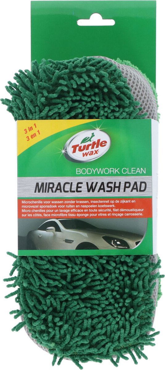 X1186td Tampon de lavage Miracle 22 x 11 x 7,5 cm vert