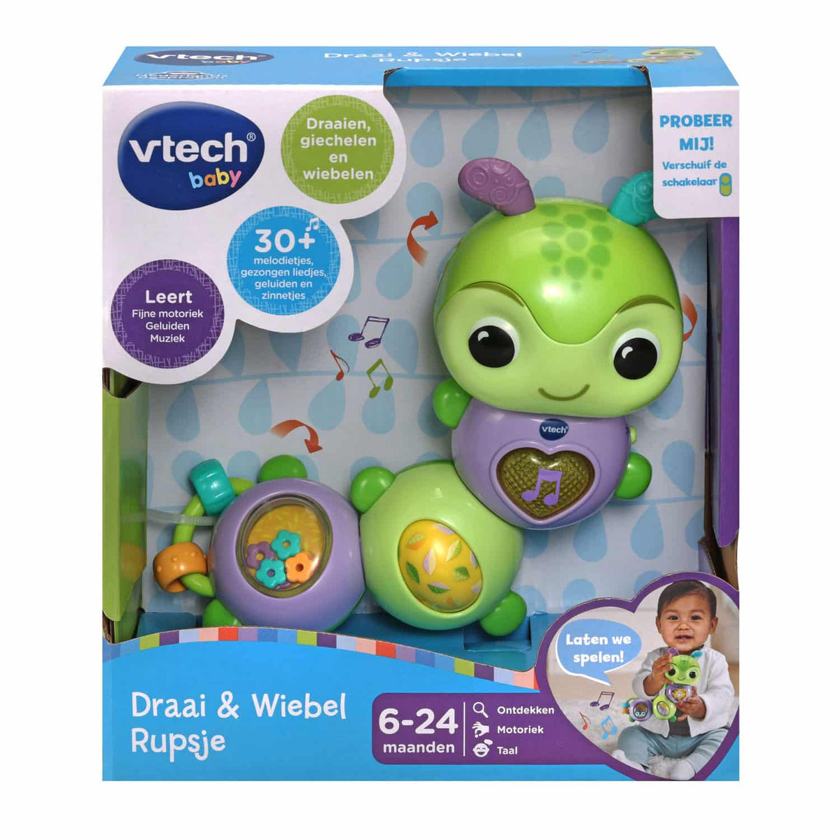 Vtech tourne wobel caterpillar