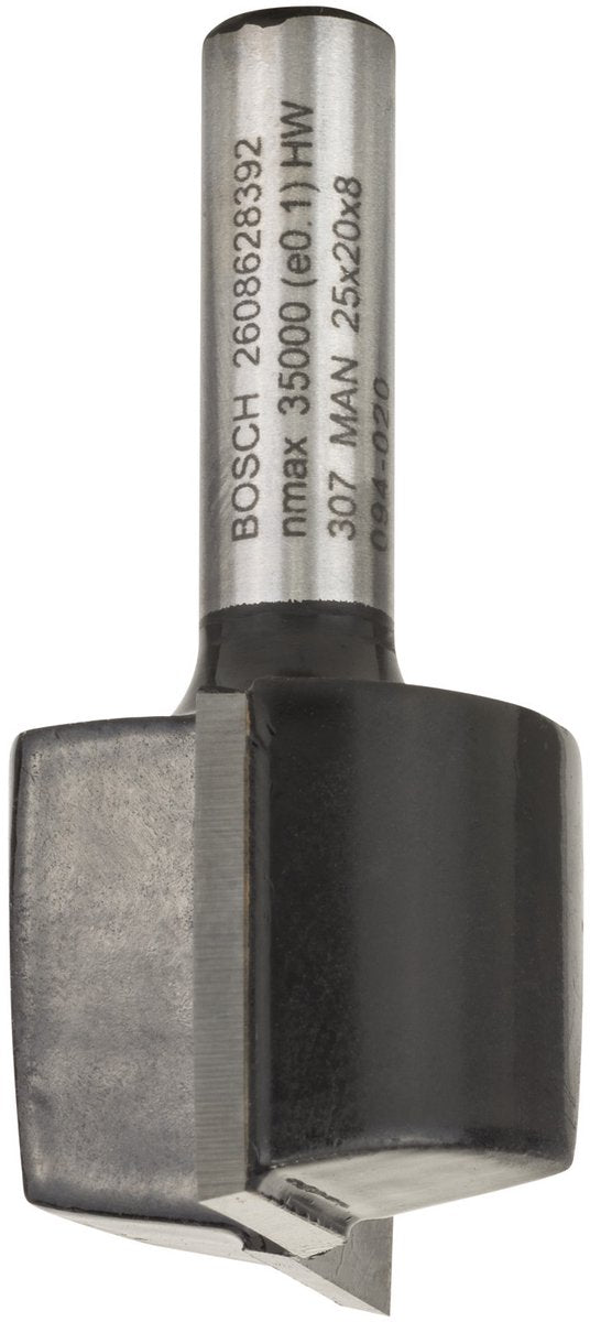 Bosch - fraises en bout 8 mm, d1 25 mm, l 20 mm, g 51 mm