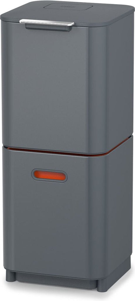 Joseph joseph poubelle intelligente totem 2.0 recycleur compact - 40 l - graphite