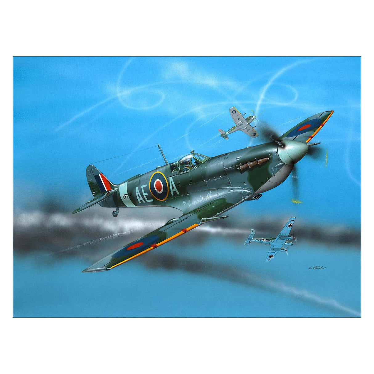 Revell Spitfire Mk V.