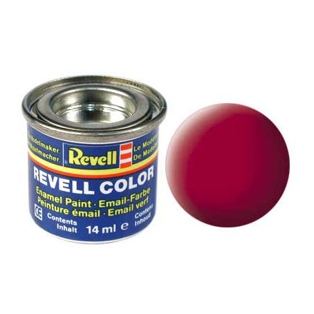 Revell E -mail Paint # 36 Carmine Rood, Mat