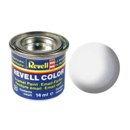 Revell Email Paint # 301 White, Zijdemat