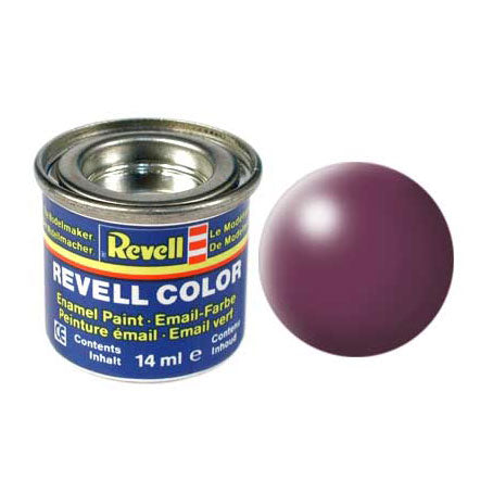 Revell E -mail Paint # 331 Purple Red, Zijdemat