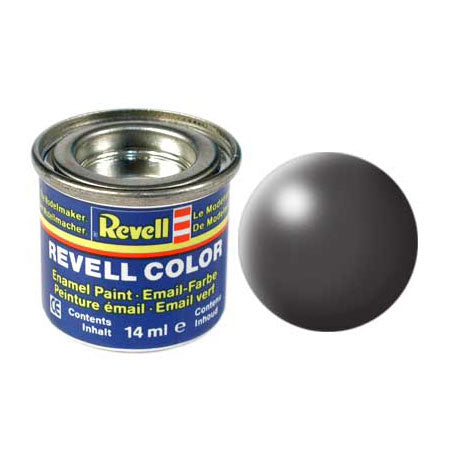 Revell E -mail Paint # 378 Dark Grey, zijdemat