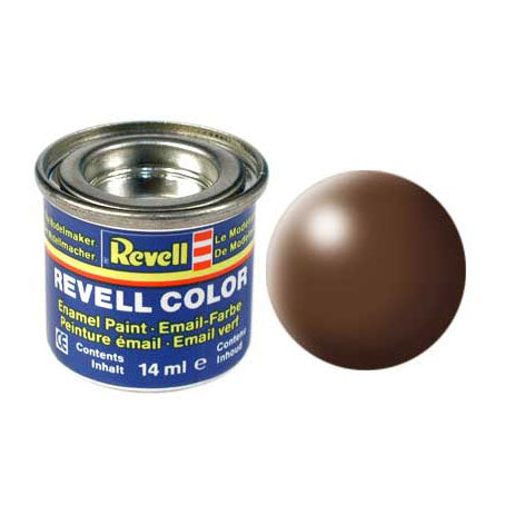 Peinture émail Revell # 381 - marron, satiné mat
