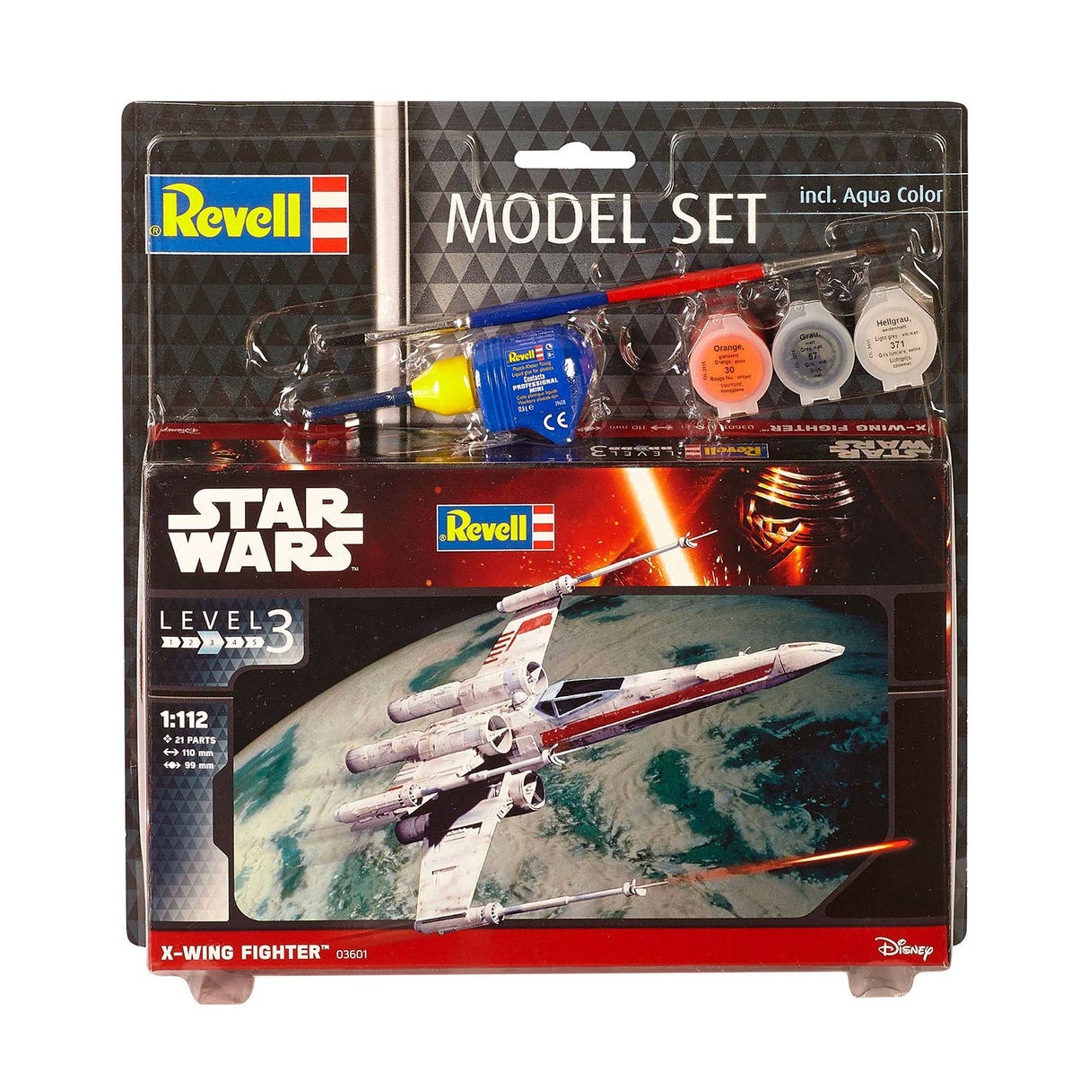 Ensemble de modèles Revell Star Wars - Fighter X-Wing