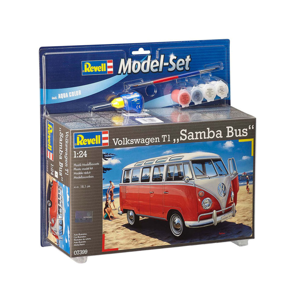 Revell Model Set VW T1 SAMBA BUS