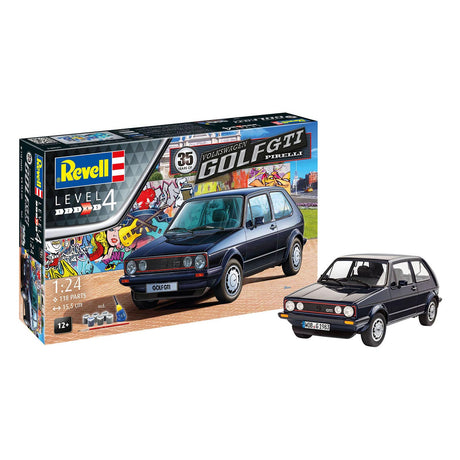 Ensemble de cadeaux Revell Volkswagen Golf GTI Pirelli Construction du modèle