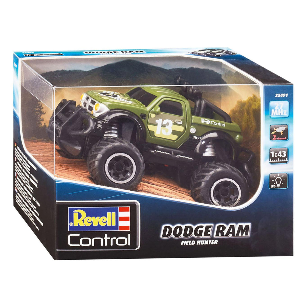 Revell RC Controliable Car - Dodge Ram Field Hunter