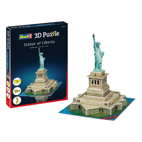 Kit de construction de puzzle 3D Revell - statue de la liberté 31e.