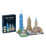 Kit de construction de puzzle 3D Revell - Horizon de New York 123 pièces.