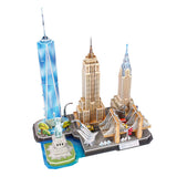 Kit de construction de puzzle 3D Revell - Horizon de New York 123 pièces.