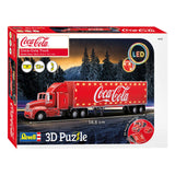 Revell 3D Puzzle Kitings-Paket Coca-Cola Truck LED Edition