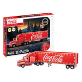 Revell 3D Puzzle Kitings-Paket Coca-Cola Truck LED Edition