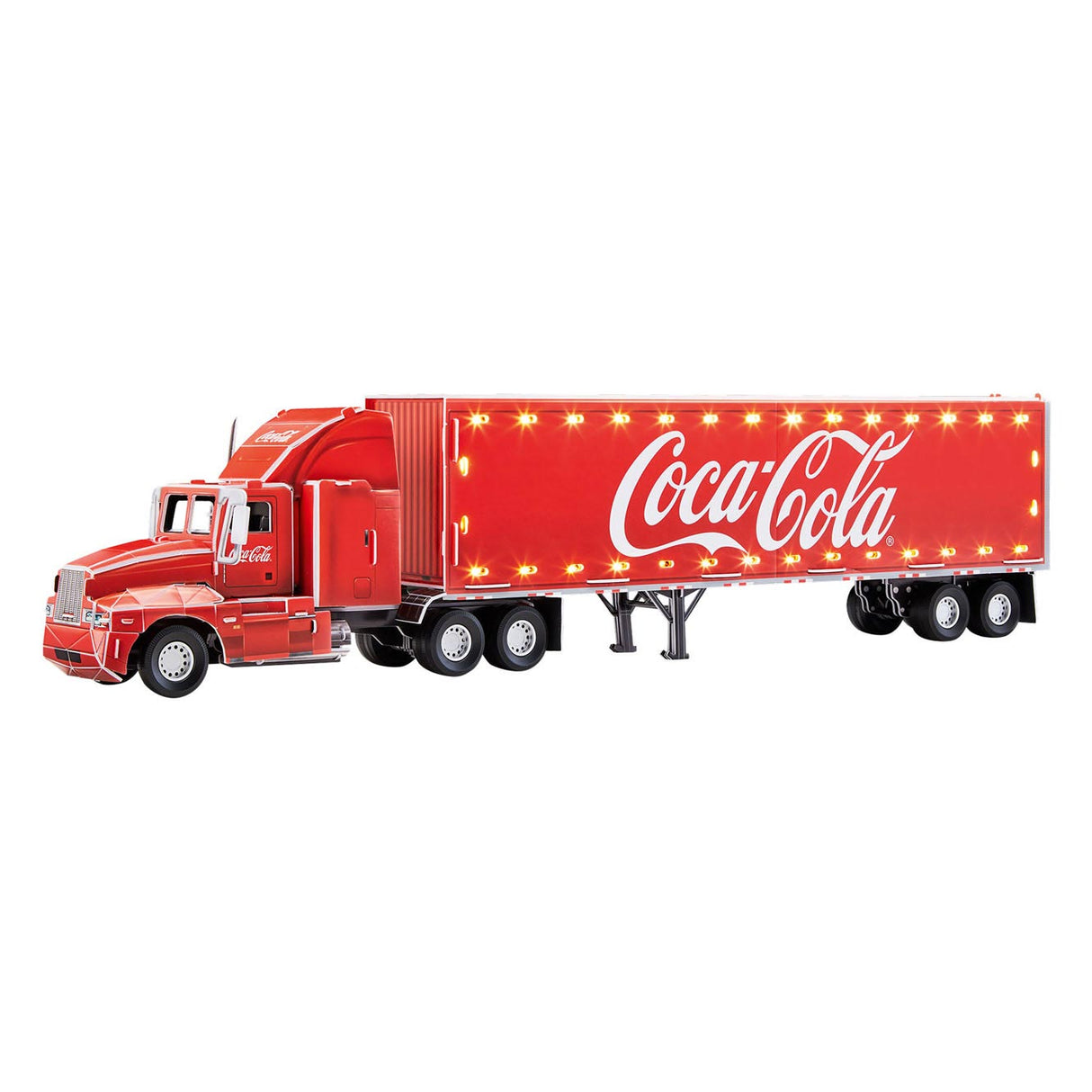 Revell 3D Puzzle Kitings-Paket Coca-Cola Truck LED Edition