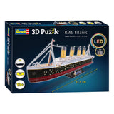 Balíček Revell 3D Puzzle Kinings - RMS Titanic LED Edition