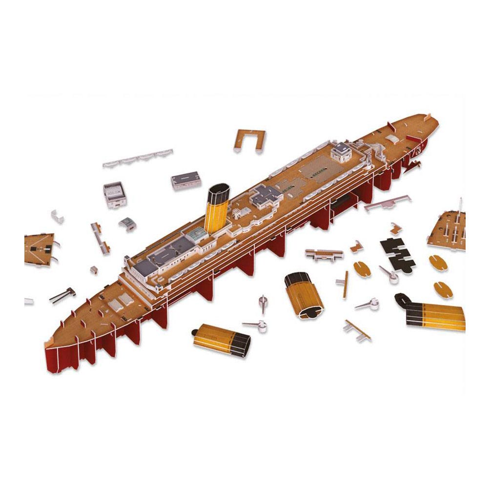 Kit de construction de puzzle 3D Revell - RMS Titanic LED Edition 266 pièces.