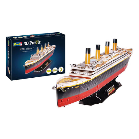 Kit de construction de puzzle 3D Revell - RMS Titanic 113 pièces.
