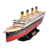 Kit de construction de puzzle 3D Revell - RMS Titanic 113 pièces.