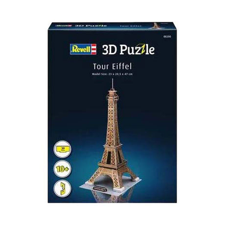 Kit de construction puzzle 3D Revell Tour Eiffel - 39 pièces.