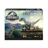 Kit de construction puzzle 3D Revell Jurassic World - Vélociraptor - 57 pièces.