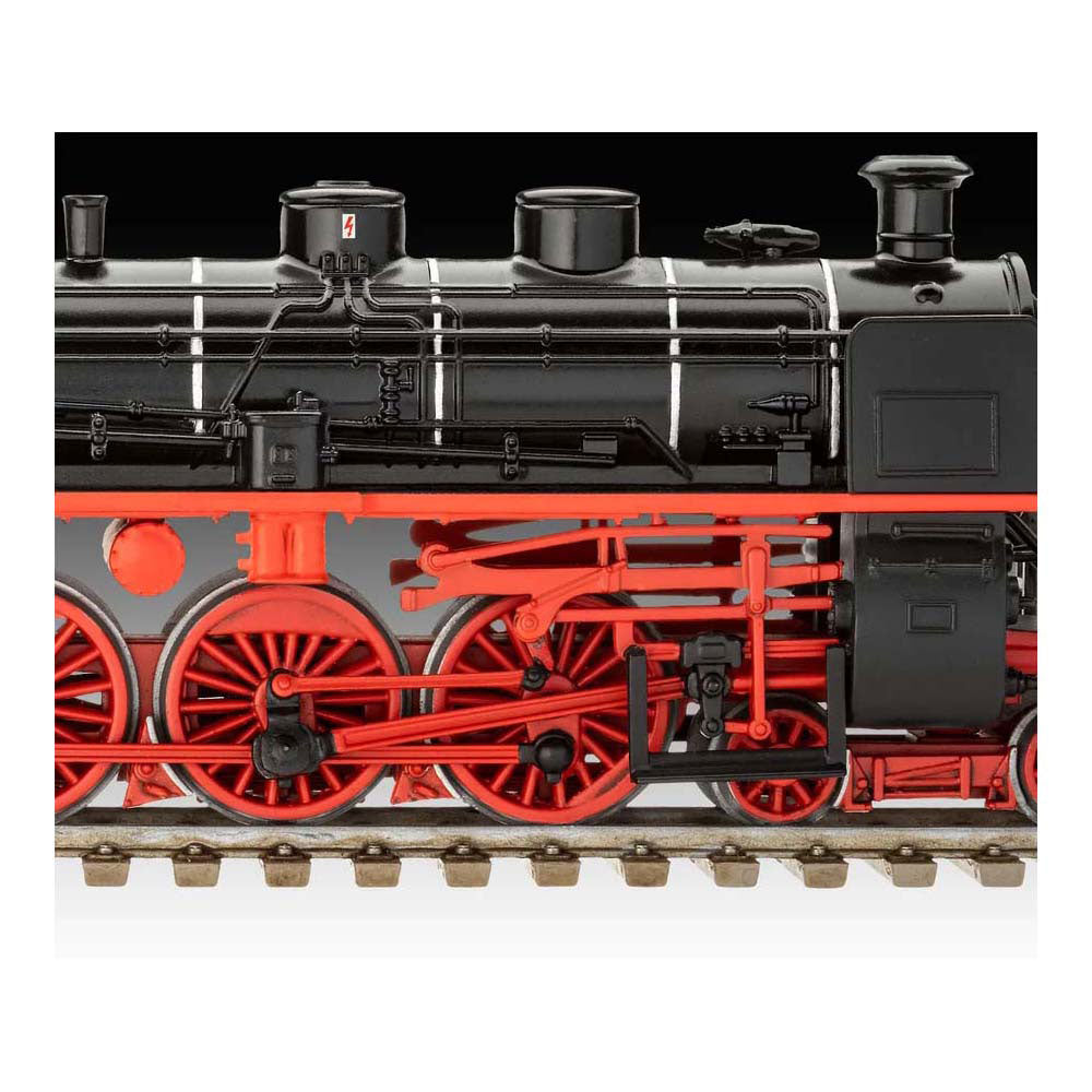 Revell maquette véhicule militaire - 02167 baureihe 18 505 - annexe 2'3' t 38 - locomotive à vapeur en plastique - 1:87 - modélisme