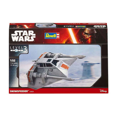 Maquette Revell - Voyage dans l'espace - Star Wars Snowspeeder 1:52 - 23 pièces.