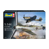 Maquette Revell - Messerschmitt bf109e Junkers ju87b 1:144 - 39 pcs.